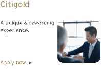 An image showing a man doing signature to enjoy unique experience with Citigold services