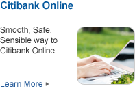 Citibank Online Smooth, Safe, Sensible way to Citibank Online.