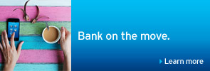 Bank on the move.